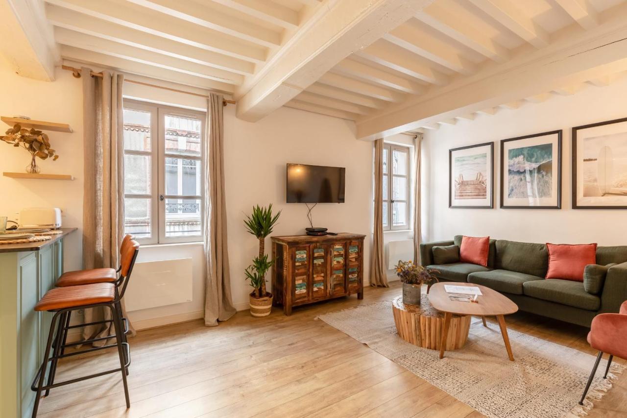 La Vague - Breath Of Freshness In Center Of Honfleur - Free Parking 550M Apartment Екстериор снимка