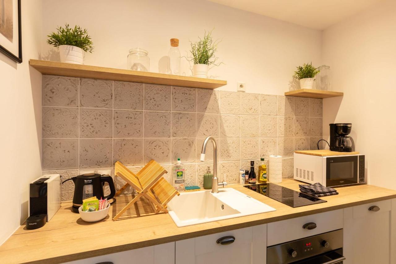 La Vague - Breath Of Freshness In Center Of Honfleur - Free Parking 550M Apartment Екстериор снимка