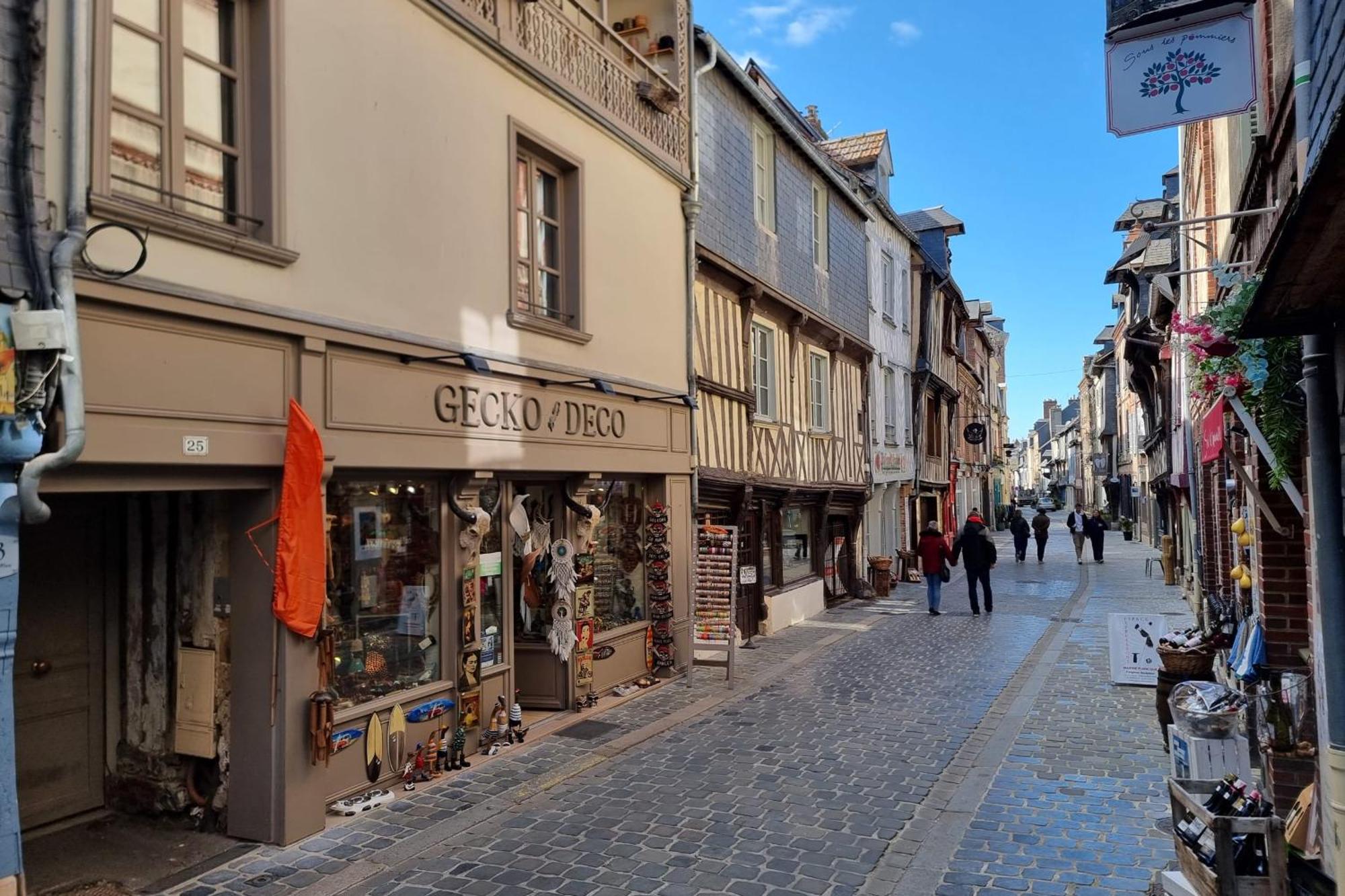 La Vague - Breath Of Freshness In Center Of Honfleur - Free Parking 550M Apartment Екстериор снимка